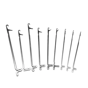 1.5G / 3G / 4G / 5G / 6G / 7G / 9G / 12G / 14G / 16G Stainless Steel Wire Flat Knitting Machine Needles for Sock Knitting