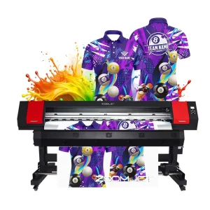 1.8M 3.2M Large Format Sublimation Printer I3200 XP600 for Sportswear Polyester Heat Transfer T-Shirt Printing
