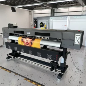 1.8m 6ft Textile Dye Sublimation Printing Machine Large Format Eco Solvent UV Printer