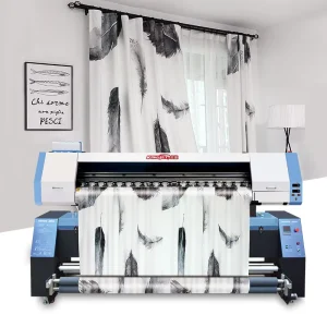 1.8m Large Format Sublimation Digital Textile Flag Inkjet Flatbed Automatic Printer