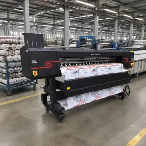 1.8m Sublimation Plotter Textile Fabric Belt Printing Machine with 4720/I3200 Printheads