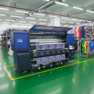 1.9m 4 or 8-Head I3200 A1 Digital Flatbed Large Fabric Textile Printing Machine