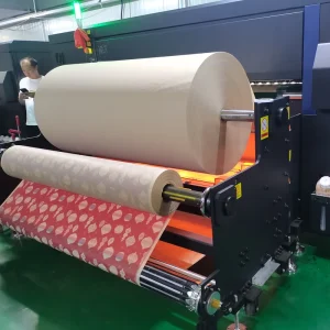 1.9m 8 or 16-Head I3200 Digital Large Fabric Textile Printing Machine Dye Sublimation Heat Transfer Roll Printer