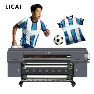 1.9m FD5198 8*I3200 Heads Sublimation Printing Machine Stable Continuous Production for Garment Swimwear Scarf Fabric