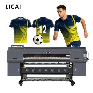 1.9m FD5198 Wide Format Sublimation Printer 8*I3200 Heads Low Ink Consumption Eco-Friendly Disperse Ink Machine for Polyester