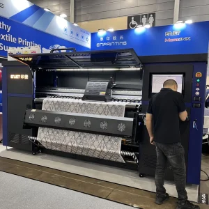 1.9m Heavy-Duty Large-Format Sublimation Printer with 8 I3200 Print Heads for Polyester Fabric