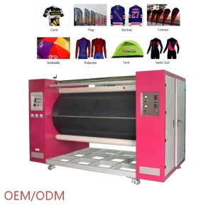 100-190cm Roller Sublimation Digital Heat Transfer Machine for Garment, Textile Fabric, Mouse Pad and Bag