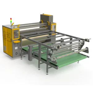 1000mm Drum Roller Heat Transfer Machine with Bluing Process Roller Industrial Calandra