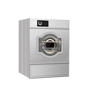 100KG Heavy-Duty Automatic Industrial Washer Extractor, Stainless Steel, for Hotel and Hospital Laundry
