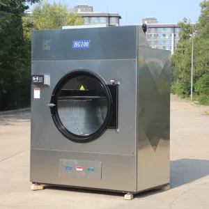 100kg Commercial Fully Automatic Stainless Steel Laundry Dryer, Multiple Heating Methods
