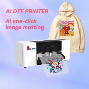 12-inch DTF Printer A3 30cm XP600 T-shirt Printing Machine for Garments with Mobile Phone Control