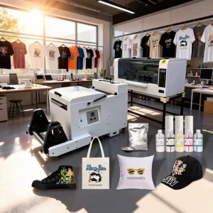 13 Inch Multicolor A3 DTF Printer XP600 Automatic T-Shirt Heat Transfer Printing Machine Pigment Ink Small Business