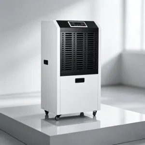 130L/D Floor Standing Industrial Dehumidifier for Commercial Warehouse and Factory with Humidity Control