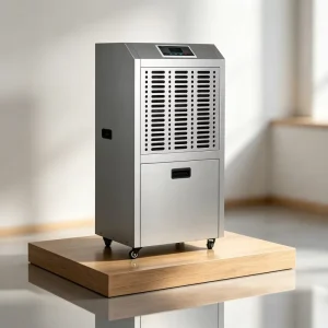 130L/D Floor-Standing Industrial Dehumidifier for Warehouse and Factory Humidity Control
