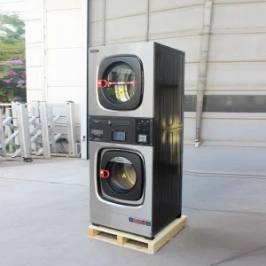 15 kg Steam Stackable Front-Load Washer-Dryer Set