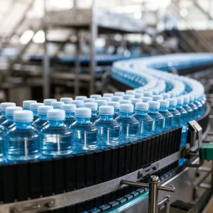 15000BPH Pure Water Production Line Water Bottling Packaging Machine for 500ml 600ml
