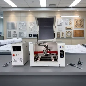 1500W Mini LCVTX4040 Laser Cutter for Copper and Silver up to 1.8mm