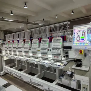 1508 Automatic Large Multi-Head Embroidery Machine 8 Head 15 Needles Industrial Computer Embroidery Machine