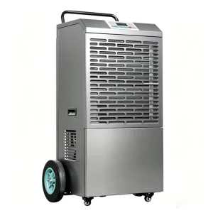 150L/D Industrial Portable Dehumidifier on Wheels Air Dryer for Commercial Warehouse and Basement