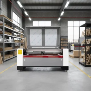 150W CO2 Laser Water-Cooled Automatic AI-Enabled 3-Axis Cutting Machine for Stone, Leather, Acrylic, Wood, Fabric and Rubber, 1300x900mm