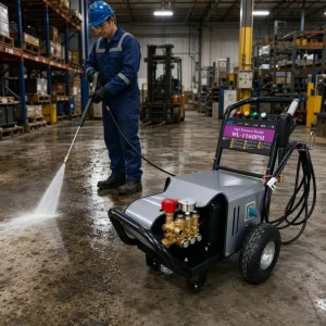 1510C 3KW 380V High Pressure Power Washer 15.2 LPM 100 Bar 2800 RPM Cold Water for Commercial Car Wash