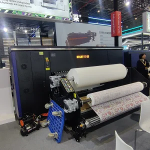 16-Head 2.2M Wide Industrial Sublimation Textile Printing Machine