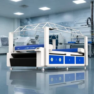 1600x2500mm Large-Format Fabric Laser Cutter with CCD Vision Positioning for Leather Garments and Shoes