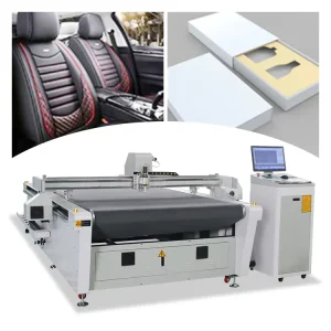 1625 Automatic Oscillating CNC Vibrating Knife Cutting Machine for Car Interior Insole Fabric Artificial Leather