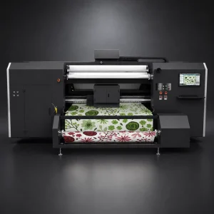 16D Double-Sided Digital Roll-to-Roll Textile Inkjet Printer with Printheads for Fabric Printing