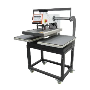 16×24 Pneumatic Heat Press with Dual Sliding Platens for T-Shirt Printing and Sublimation