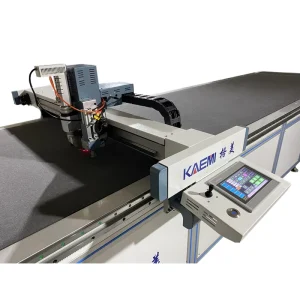1825 Automatic Textile Fabric Cutting Machine with Paper Roll Feeding Cutter