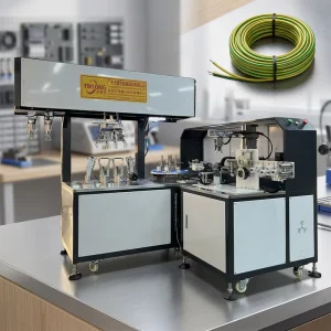 1TWL JMCR 03 CNC Meter Wire Cutting, Winding and Binding Machine