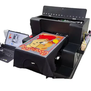 2-in-1 DTG DTF A4/A3 Flatbed Printer for Direct-to-Garment and Film Textile Printing with White Ink