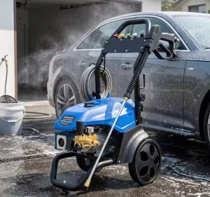 2.2KW 150Bar Commercial Pressure Washer 8LPM High-Flow Crankshaft Pump for Car Wash, Livestock Farm Cleaning