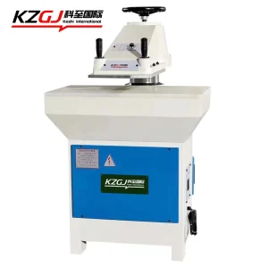 20-Ton Hydraulic Swing-Arm Automatic Leather Shoe Cutting Die Machine with Gear Components