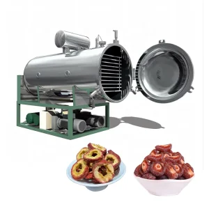 200 kg Lyophilizer Vacuum Freeze Dryer Automatic Industrial Drying Dehydrator for Food Processing, Candy, Fruit and Celery