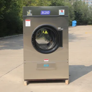 20kg Fully Automatic Stainless Steel Tumble Dryer with Multi-Fuel Heating for Commercial Laundry Workshop