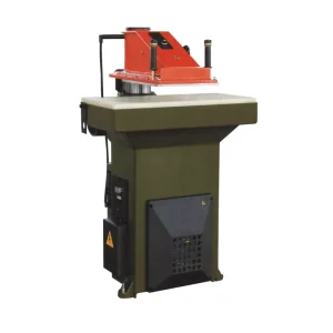 22-Ton Hydraulic Swing Arm Leather Clicker Press Cutting Machine