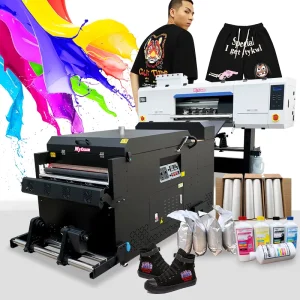 24 60cm DTF Printer 4-Head I3200 XP600 Printing Machine