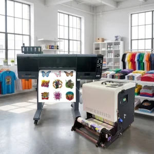 24 Inch 60cm 2-Head I3200 DTF Printer with Shaker Dryer for T-Shirt Printing