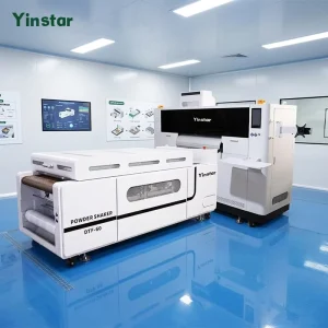 24-Inch Automatic DTF Printer with 2 I3200 Printheads and Powder Shaker for Textile T-Shirt Printing