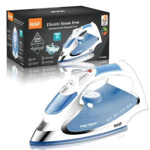 2400W Iron Steam Ceramic Soleplate Clothing Ironing Machine Electric Iron with Anti Drip