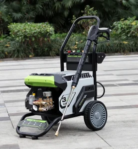 2400W Portable High-Pressure Car Washer with Wheel for Car Wash Shops