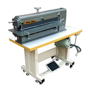 28-Inch Genuine Leather PU PVC Belt Cutting and Slitting Machine