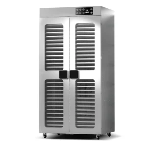 28-Layer Large Capacity Commercial Food Dehydrator with 12 Fans, Stainless Steel, for Vegetables, Fruits and Jerky
