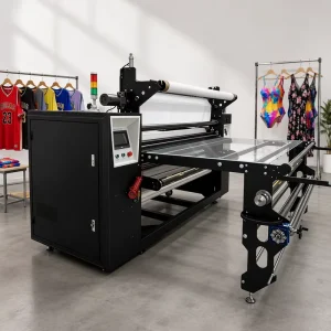 Industrial Automatic 380V Roller Textile Sublimation Transfer Roll-to-Roll Calender Heat Press Machine