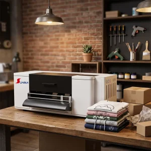 300 mm DTF Printer XP600 Auto Cutter Wireless CMYKW PET Film T-Shirt Printer 1-Year Warranty