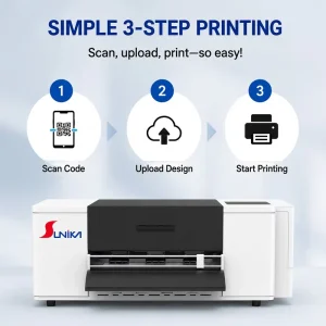 300MM DTF Machine F1080 White Ink Transfer Film Fully Automatic Commercial AI Fast Speed
