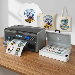 30cm A3 Single-Head XP600 DTF Printer with Dryer Oven and Heat Transfer Printing Set