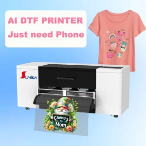 30cm Automatic XP600 DTF Printer, Multifunctional, A4 T-Shirt Printing